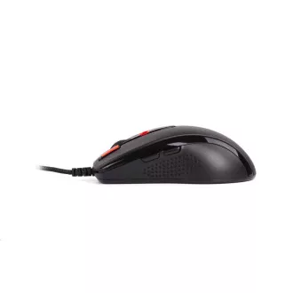 A4tech X-710BK, OSCAR Game herní myš, 2000DPI, černá, USB