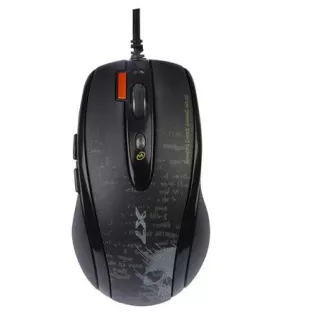 A4tech F5, V-Track herní myš, až 3000DPI, paměť 160kB, 7 tlačítek, USB, černá A4tech F5, V-Track herní myš, až 3000DPI, paměť 160kB, 7 tlačítek, USB, černá