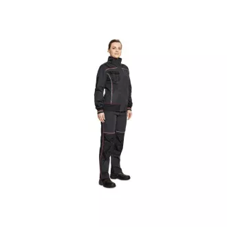 KNOXFIELD LADY bunda antracit/červená 42