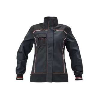 KNOXFIELD LADY bunda antracit/červená 42