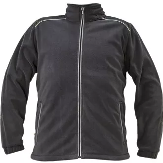 KNOXFIELD fleece bunda antracit/červ M KNOXFIELD fleece bunda antracit/červ M
