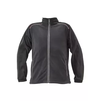 KNOXFIELD fleece bunda antracit/červ XL