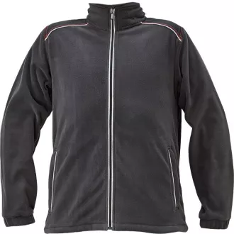 KNOXFIELD fleece bunda antrac/oranž XS