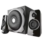 TRUST Reproduktory 2.1 Tytan Subwoofer Speaker Set - black, černá