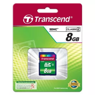 TRANSCEND SDHC karta 8GB Class 4 TRANSCEND SDHC karta 8GB Class 4