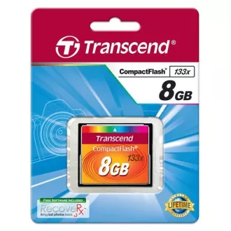 TRANSCEND Compact Flash 8GB (133x) TRANSCEND Compact Flash 8GB (133x)