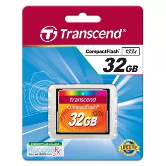 TRANSCEND Compact Flash 32GB (133x) TRANSCEND Compact Flash 32GB (133x)