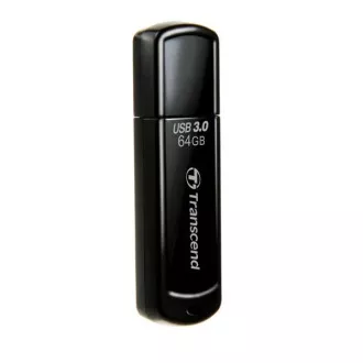 TRANSCEND Flash Disk 64GB JetFlash®700, USB 3.0 (R:80/W:25 MB/s) černá