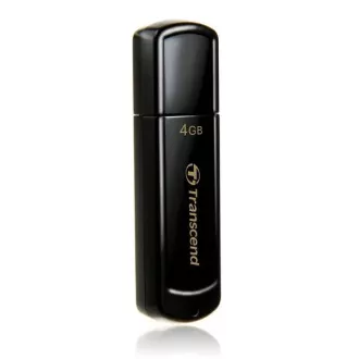TRANSCEND Flash Disk 4GB JetFlash®350, USB 2.0 (R:13/W:4 MB/s) černá