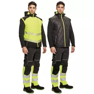 KNOXFIELD PROFI HV oboustr.bun žlutá 3XL