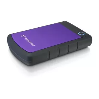 TRANSCEND externí HDD USB 3.1 StoreJet 25H3P, 1TB, Purple (nárazuvzdorný)