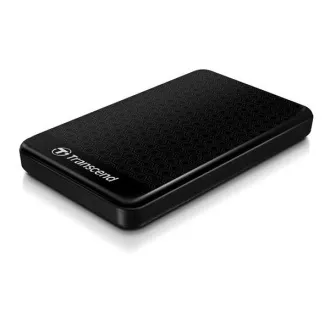 TRANSCEND externí HDD USB 3.1 StoreJet 25A3, 1TB, Black (nárazuvzdorný, 256-bit AES)