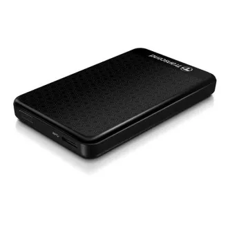 TRANSCEND externí HDD USB 3.1 StoreJet 25A3, 1TB, Black (nárazuvzdorný, 256-bit AES)