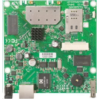 MikroTik RouterBOARD BaseBox 5, 600MHz CPU, 64MB RAM, 1x LAN, integr. 5GHz Wi-Fi, vč. L4 licence