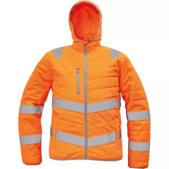 MONTROSE HV bunda oranžová 4XL