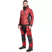 HUYER SOFTSHELL bunda olivová M
