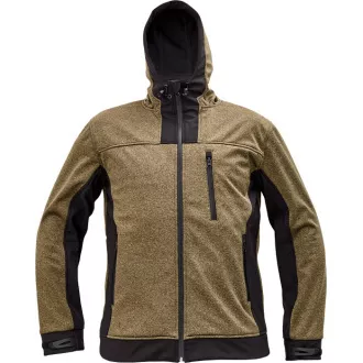 HUYER SOFTSHELL bunda černá XS