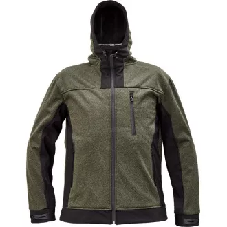 HUYER SOFTSHELL bunda černá XS
