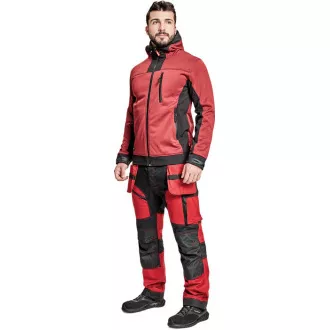 HUYER SOFTSHELL bunda černá 3XL