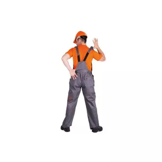 DESMAN kalhoty lacl šedá/oranžová 64