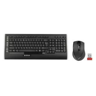 A4tech 9300F set bezdr. kláv. + bezdr. V-Track optická myš, CZ/US, USB