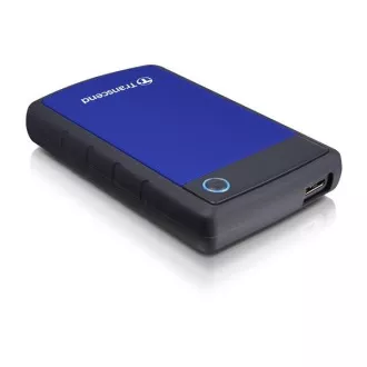 TRANSCEND externí HDD USB 3.0 StoreJet 25H3B, 1TB, Blue (nárazuvzdorný)