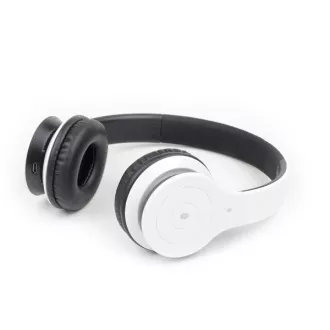 GEMBIRD sluchátka s mikrofonem Berlin, Bluetooth, bílá