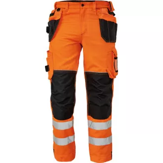 KNOXFIELD HV FL310 kalhoty oranžová 46