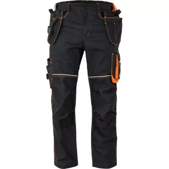 KNOXFIELD 320 kalhoty antracit/červen 54