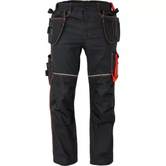 KNOXFIELD 320 kalhoty antracit/červen 56