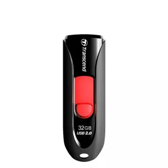 TRANSCEND Flash Disk 32GB JetFlash®590K, USB 2.0 (R:16/W:6 MB/s) černá