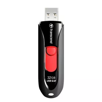 TRANSCEND Flash Disk 32GB JetFlash®590K, USB 2.0 (R:16/W:6 MB/s) černá