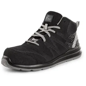 Obuv CXS TEXLINE MURTER S1PS, kotníková, černo-šedá, vel. 35