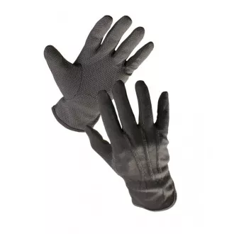 BUSTARD BLACK rukavice BA s PVC terčíky -10