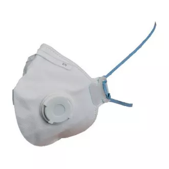 Filtrační polomaska CXS SPIRO P2, skládací s ventilkem
