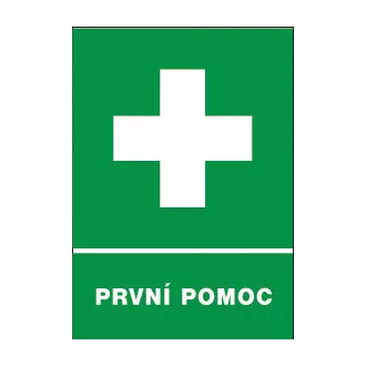 12405 T. První pomoc - bezp.tabulka