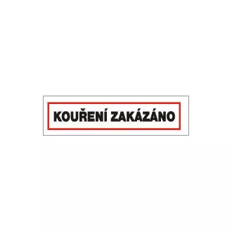 12276 T. Kouření zakáz.-bezp.tabulka