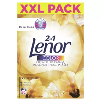 Prací prášek Lenor Gold orchid color 80praní 5,2kg Prací prášek Lenor Gold orchid color 80praní 5,2kg