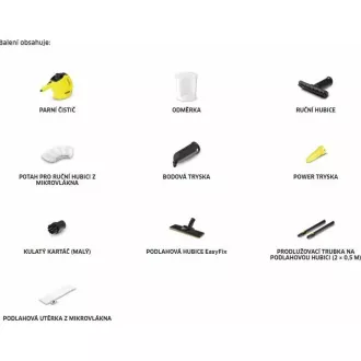 SC 1 EASYFIX PARNÍ ČISTIČ KÄRCHER SC 1 EASYFIX PARNÍ ČISTIČ KÄRCHER