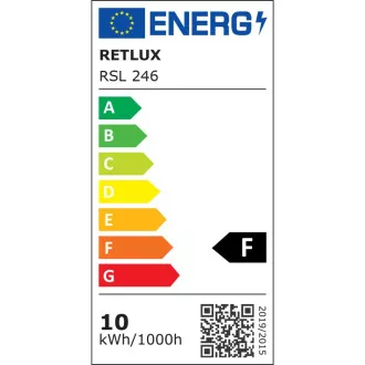 RSL 246 LED refl. 10W 4000K PIR RETLUX