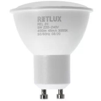 REL 26 LED GU10 2x5W              RETLUX