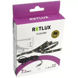 RLS 101 USB LED pásek 30LED CW RETLUX