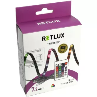 RLS 102 USB LED pásek 30LED RGB RETLUX