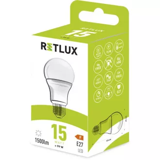 RLL 410 A65 E27 bulb 15W CW       RETLUX