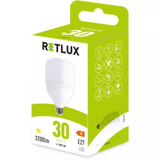 RLL 445 E27 bulb 30W WW           RETLUX