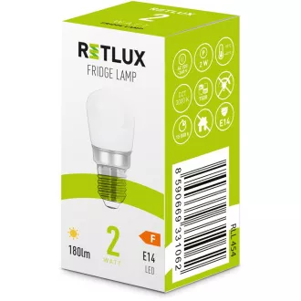 RLL 454 E14 2W T26 fridge WW      RETLUX