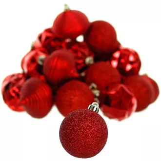 RXL 451 Sada ozdob 30ks/60mm červ.RETLUX