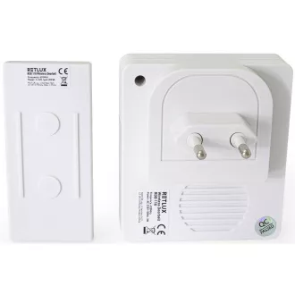 RDB 110 zvonek 230V+bat.tlačítko RETLUX