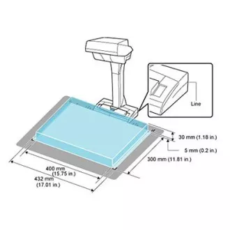 RICOH skener ScanSnap SV600, A3, 600dpi, USB 2.0, pro skenování na desce stolu