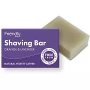 Friendly Soap Přírodní mýdlo na holení pomeranč a levandule 95 g